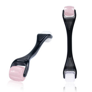 Roller Derma Microneedle 2 in 1 dengan Batu Giok dan Roller ABS Baja Tahan Karat untuk Perawatan Kulit - Product Image 5