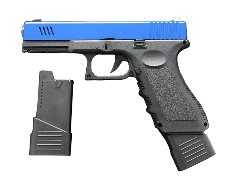Policía duro azul