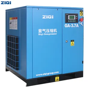 3.7Kw Most Popular Best Performance Oil Lubrication Air Compressor Brazil WEG IE4 Motor From China USA Germany Technology