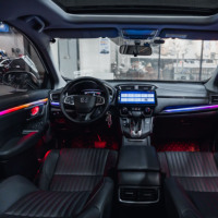 Luces Ambientales Dinámicas para Honda CRV 17-22 (Modelos de Moldura Luz y Sombra) con 20 Luces