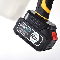 Mini compresseur d'air à alimentation sous pression 250W, batterie lithium-ion, pistolet de pulvérisation électrique sans fil sans balais, pulvérisateur portable HVLP