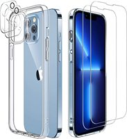 Lot de 4 protecteurs d'écran en verre trempé, dureté 9H, remise en vrac pour IPhone/Android 16E 16 17 Air Pro Max S25 Edge, vente en gros