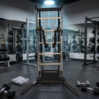 Tour de Pilates spirale réglable en alliage d'aluminium antidérapant pour la remise en forme à domicile et en studio, entraîneur de force du tronc corporel