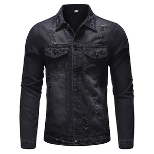 Direct Factory Price Men's Jean Jacket | High-Quality Sustainable Denim Apparel - Product Image 5