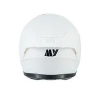 Casque de moto intégral quatre saisons MY FF956 en ABS léger avec visière unique, doublure respirante, homologué ECE/DOT, anti-impact