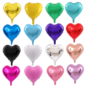 Red Heart Shaped Foil Latex Balloons 12inch-63inch for Valentine's Day Wedding Engagement Bridal <b>Showers</b> Anniversary - Product Image 2