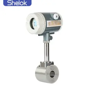 Shelok Factory Wholesale oil flow meter steam folw meter vortex flow meter