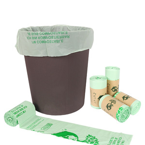 Rouleaux de sacs <span class=keywords><strong>poubelle</strong></span> biodégradables écologiques 100% jetables 6L 8L 10L 30L - Product Image 2