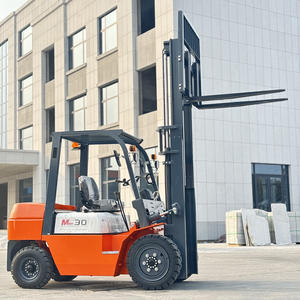 Montacargas de Bajo Precio, Montacargas Diésel de <span class=keywords><strong>3</strong></span> Toneladas, <span class=keywords><strong>3</strong></span>.5 Toneladas, con Certificación CE y EPA, con Posicionador de Horquillas y Desplazador Lateral, para Granja - Product Image 3