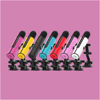 Automatischer Realistischer Stoßvibrator Dildo-Maschine mit Verschiedenen Aufsätzen Sexspielzeug für Paare