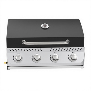 <span class=keywords><strong>Barbecue</strong></span> à <span class=keywords><strong>gaz</strong></span> moderne de luxe en <span class=keywords><strong>acier</strong></span>, antiadhésif, sans fumée, avec sécurité flamme, multifonctionnel, anti-rouille, pour l'extérieur - Product Image 1