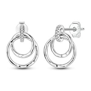 <span class=keywords><strong>Pendientes</strong></span> <span class=keywords><strong>de</strong></span> Plata 925 Chapados en Oro con Circonitas para Mujer, Diseño Único para Amantes, Regalo <span class=keywords><strong>de</strong></span> Aniversario y Accesorios <span class=keywords><strong>de</strong></span> Uso Diario - Product Image 5