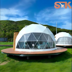 Domo Geodésico de Lujo para Glamping, Hotel Estrella Móvil, para Vacaciones en Resort, Spa, Jardín, con Paneles de Vidrio SXKON Glampin - Product Image 2