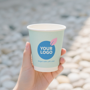 Newsense Custom Logo Single Double Wall Coffee <strong>Cup</strong> For Hot Drink With Lid Cardboard Disposable <strong>Paper</strong> <strong>Cups</strong> - Product Image 5