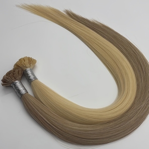 Extensions de cheveux naturels européens Starose, double épaisseur, pointe plate, cuticules intactes, extensions à la kératine - Product Image 3