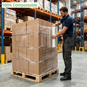 Emballage protecteur transparent, résistant <span class=keywords><strong>à</strong></span> l'humidité, biodégradable, de qualité supérieure, pour l'épicerie - Product Image 2