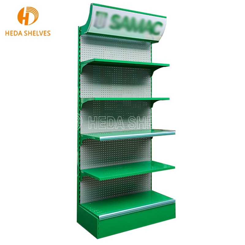 Factory Metal Pegboard Display Rack for