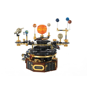 Rompecabezas DIY Creativo, Modelo 3D, Sistema Solar Eléctrico Solar, 1098 Piezas, Bloques de Construcción Espaciales, Juguete STEM para Niños - Product Image 6