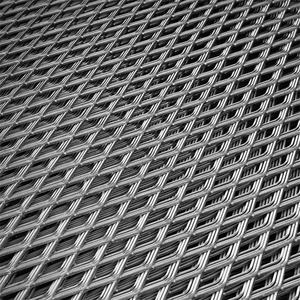 ตาข่ายลวดเหล็กเคลือบสังกะสีเพชรตาข่ายโลหะสำหรับแพลตฟอร์มและป้องกันความปลอดภัย - Product Image 6