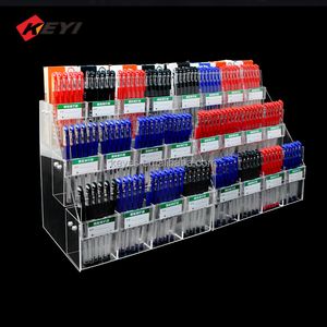 Vente en gros de présentoir à stylos en acrylique transparent 70 présentoir de rangement pour marqueurs copiques moderne haut de gamme nouveau design présentoir écologique - Product Image 2