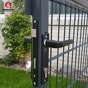 Porte simple/double <span class=keywords><strong>de</strong></span> conception moderne/porte <span class=keywords><strong>de</strong></span> barrière <span class=keywords><strong>de</strong></span> porte coulissante pour la maison et le jardin - Product Image 4