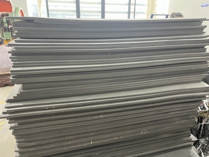 Troquelado 1mm 2mm 3mm <span class=keywords><strong>5mm</strong></span> 10mm 20 mm Ancho Negro Gris Espuma 3 M Adhesión de cinta Autoadhesivo de un solo lado Almohadillas de lámina de espuma Eva - Product Image 6