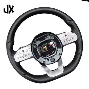 Volant de voiture de style sport en cuir ancien à nouveau pour Benz <span class=keywords><strong>Mercedes</strong></span> a classe C classe E classe GLA GLC GLB GLE - Product Image 1