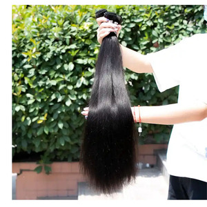 Extensiones de Cabello Humano, Cabello Indio Virgen Natural, Extensiones de Cabello Sin Procesar, Proveedor de Cabello Indio Virgen - Product Image 4