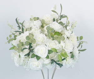 Boule de fleurs artificielles élégante pour mariage, boule romantique pour photomaton - Product Image 3