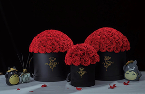 Rosa Natural Artificial Personalizada, Rosa Preservada de Larga Duración, Inmortal, Infinita, Eterna, en Caja, Regalo para el Día de la Madre o San Valentín - Product Image 6