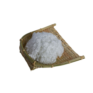 Tái sinh sợi <span class=keywords><strong>polyester</strong></span> rỗng siliconized fibre tốt hơn khả năng phục hồi mềm Quilt điền iwhite bông lót - Product Image 2