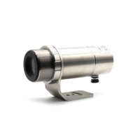 Pirometer Inframerah Presisi Tanpa Kontak dengan Layar LED untuk Eksperimen Sistem Tenaga, Baja Tahan Karat, ODM/OEM Dapat Disesuaikan, Berperingkat IP65