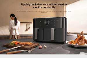 Freidora de Aire de Doble Zona Xiaomi de 10L, Horno Multifuncional para Hacer Papas Fritas, Horno Freidora de Aire de Gran Capacidad - Product Image 5