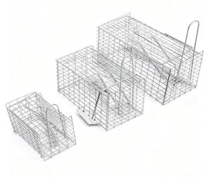 กรงดักหนูแบบพับได้ ใช้ได้ทั้งภายในและภายนอกอาคาร ทำจากโลหะแข็งแรง ทนทาน กันน้ำ เป็นมิตรกับสิ่งแวดล้อม สำหรับควบคุมหนู - Product Image 4