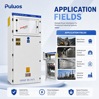 Armoire électrique basse tension Puluos GKD-2500 pour mines, 1140V 660V 380V avec protection IP54 pour le contrôle industriel