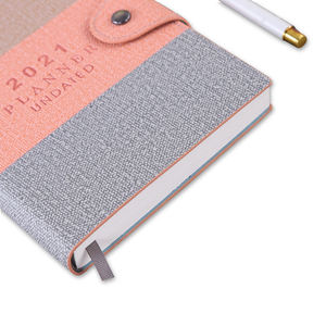 Quaderno di Classe alla Moda con Copertina in Tessuto Intrecciato <span class=keywords><strong>a</strong></span> <span class=keywords><strong>Blocchi</strong></span> di Colore, Diario Portatile da Viaggio, Blocco Note Quotidiano per Studenti - Product Image 4