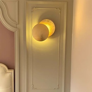 Scandinavian <span class=keywords><strong>Eclipse</strong></span> tường Đèn Sáng Tạo ánh sáng sang trọng hành lang lối đi cầu thang phòng ngủ đầu giường phòng khách TV tường lối vào ánh sáng - Product Image 2
