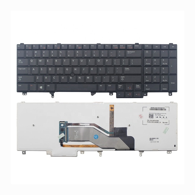 Laptop Keyboard for Dell Latitude E6520 E6530 E6540 E5520 E5520M E5530 Series
