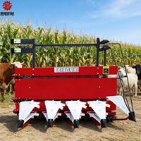 Mini Cosechadora Montada en Tractor, Segadora de Arroz y Trigo, Implemento Agrícola Multifuncional, Cortadora-Formadora de Hileras, Cosechadora de Paja de Maíz