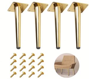 Jambes en laiton décoratives de meubles de Tableau d'or de 12 pouces et jambe de Cabinet de sofa en métal de fer - Product Image 6