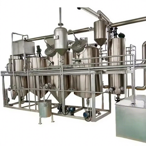 Equipo completo para la refinería de aceite animal, máquina para la refinería de aceite de semilla de girasol, aceite comestible, deshidratación de aceite de semilla de té, desacidificación. - Product Image 2