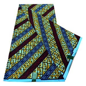Prix <span class=keywords><strong>de</strong></span> Gros 6 Yards Tissu Imprimé Africain Cire 100% Coton Original Holland <span class=keywords><strong>Pagne</strong></span> pour Robe DIY, Foulard et Sacs - Product Image 2