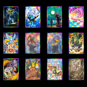 Cartes en papier 3D de qualité supérieure en gros, modèle de sculpture de papier Pokemoned, Pikachu, art de bande <span class=keywords><strong>dessin</strong></span>ée, décoration d'Halloween, collection, boîte de booster, boîte cadeau - Product Image 5