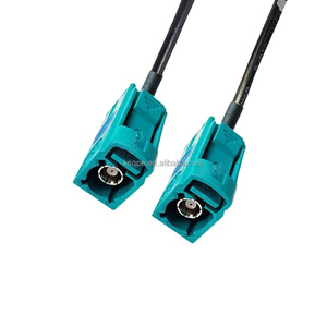 Blauwe Fakra Z Female naar Fakra Z Male meters RG174 draadantenne adapter connector antenne verlengkabel - Product Image 4