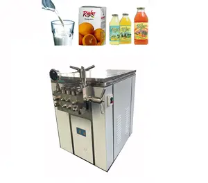 Beverage juice production line homogenizer and milk