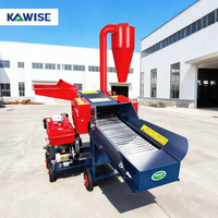 Machine à hacher le fourrage et à broyer les aliments pour le traitement du maïs et des céréales, disponible en modèles électriques et diesel