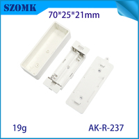 Boîtier vide en plastique pour capteur intelligent de température et d'humidité Wifi 70*25*21mm pour moniteur environnemental Tuya Zigbee