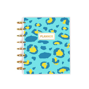 journal monthly weekly daily planner agenda custom printing disc rings binding notebook A4 A5 custom planner