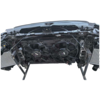 Kit de Parachoques Delantero Original de Segunda Mano para Cayenne 3.0T, Incluye Soporte, Hierro Interior, Radiador y Ventilador Electrónico