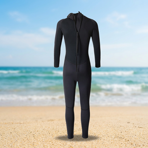 Traje de Neopreno Personalizado de 3.0 Capas de Spandex/Nylon con Cierre en el Pecho, Manga Larga, para Kayak, Rafting y Aventuras Acuáticas, Fabricante OEM - Product Image 3